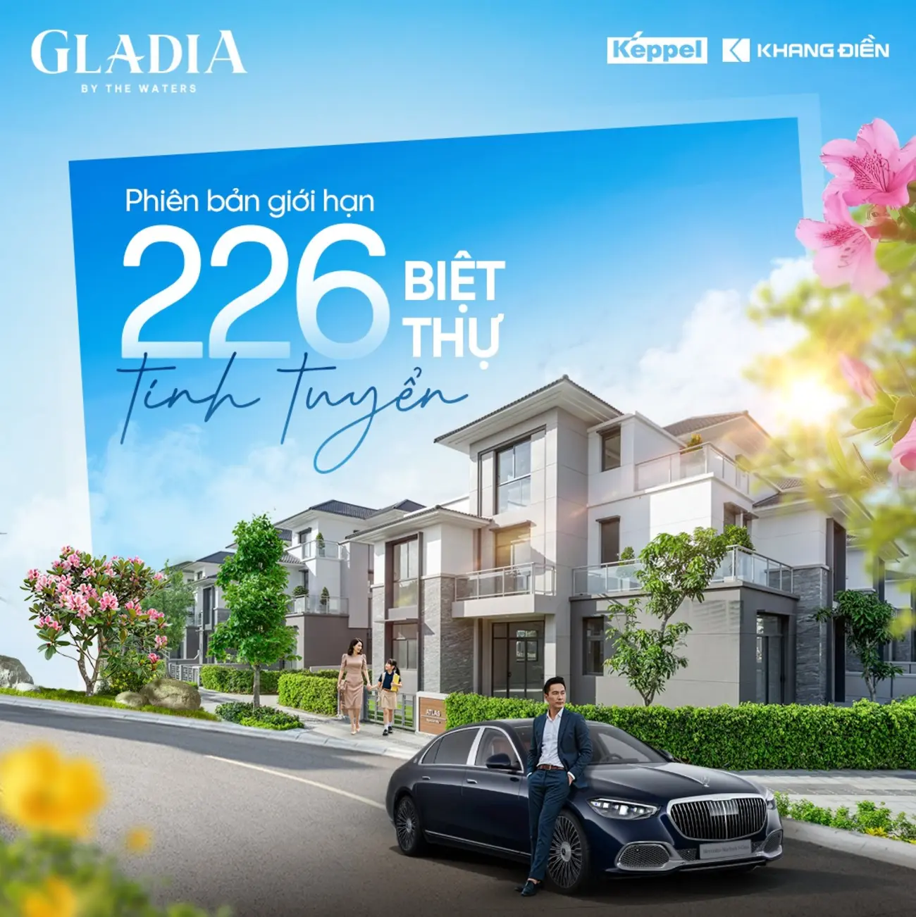 159 căn biệt thự ven sông tại Thủ Đức, Gladia Keppelland